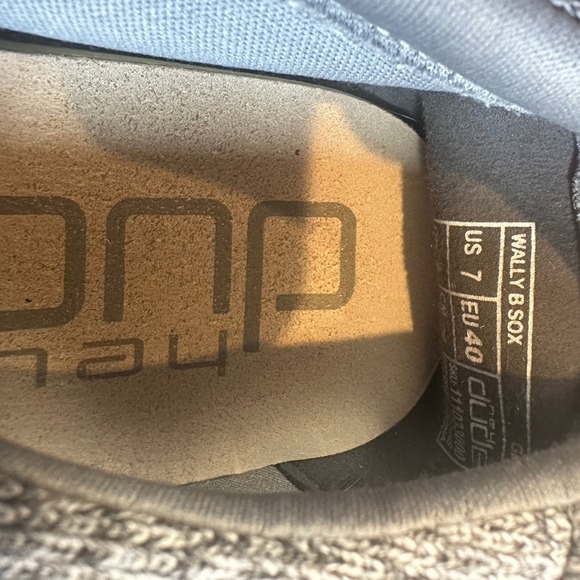 Hey Dude Wally B Sox Gray Shoes Men's Size 7 Casual Loafers Comfort - Picture 6 of 6